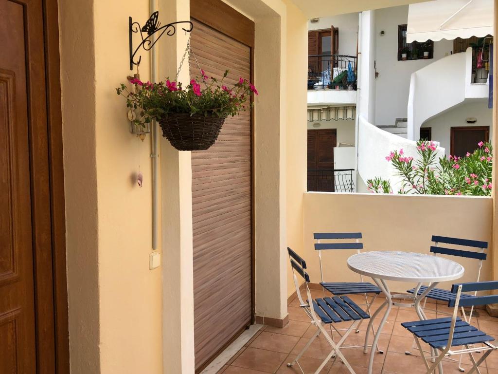 Balkón nebo terasa v ubytování La casa allegra in rosso