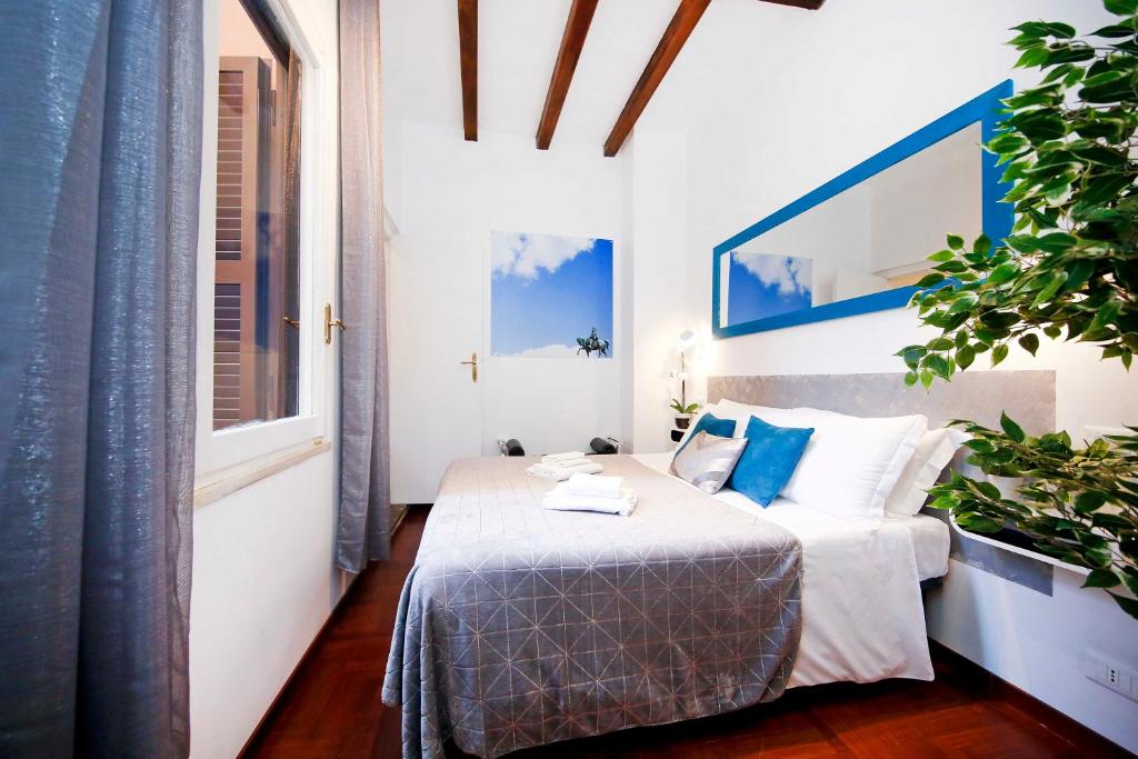 Posteľ alebo postele v izbe v ubytovaní Collection Spanish Steps Apartments - Top Collection