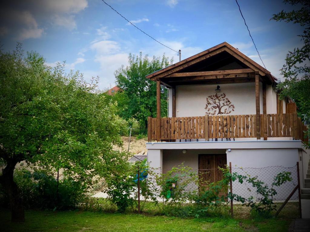 Budynek, w którym mieści się apartament