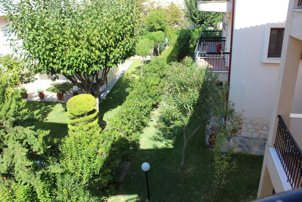 Zahrada ubytování La casa allegra in rosso