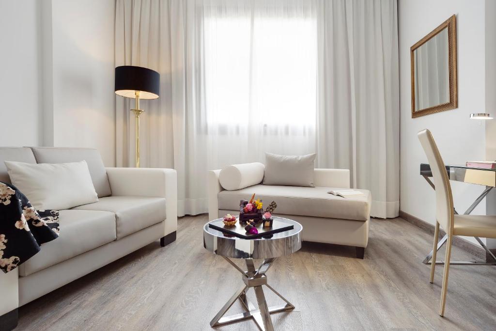 Гостиная зона в Meliá Milano