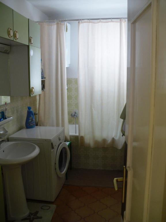Koupelna v ubytování Smjestaj „Cubrilo"
