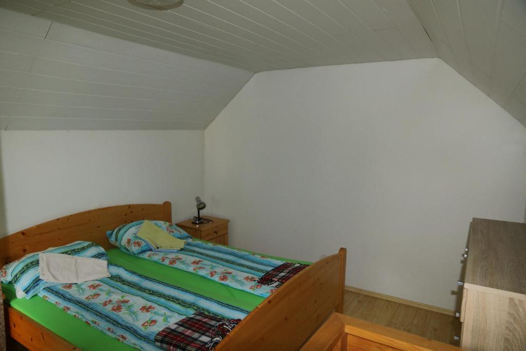 Postel nebo postele na pokoji v ubytování MILKA 52