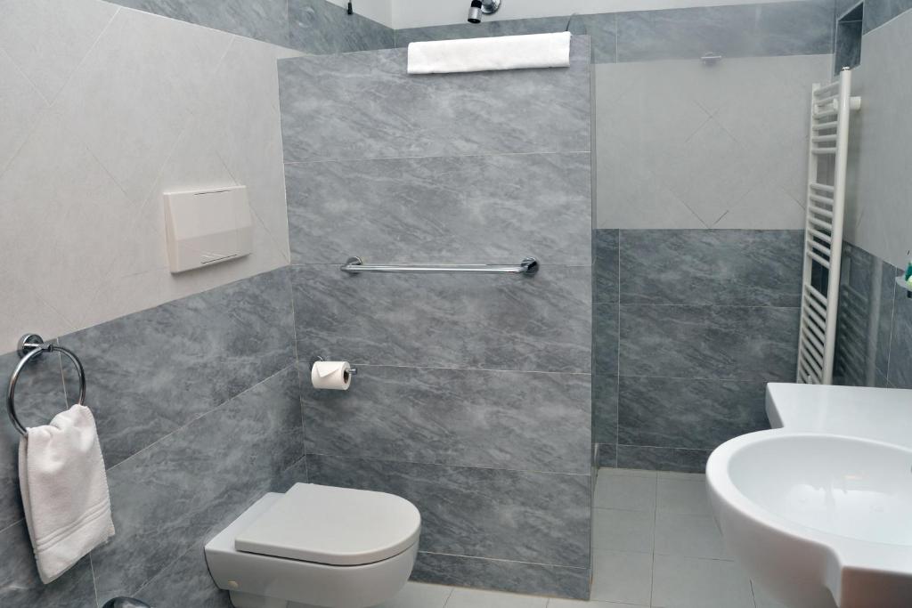 Koupelna v ubytování Hotel Club Koiné
