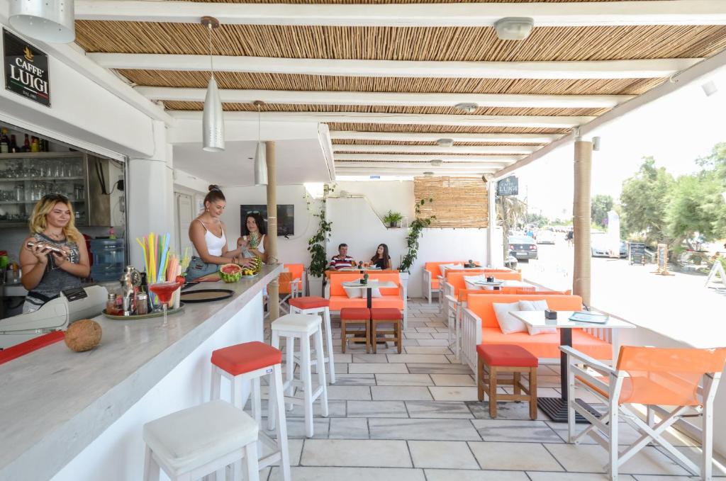 Restaurace v ubytování Naxos Hostel