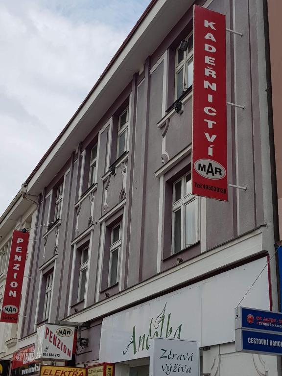 Budova, v ktorej sa penzión nachádza