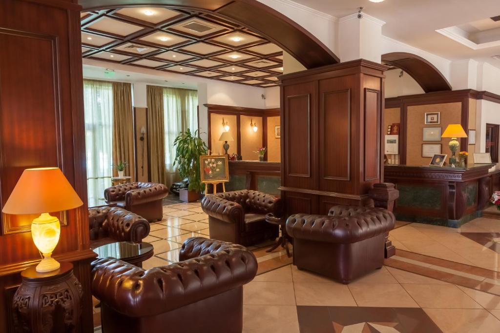 Posezení v ubytování Drustar Hotel