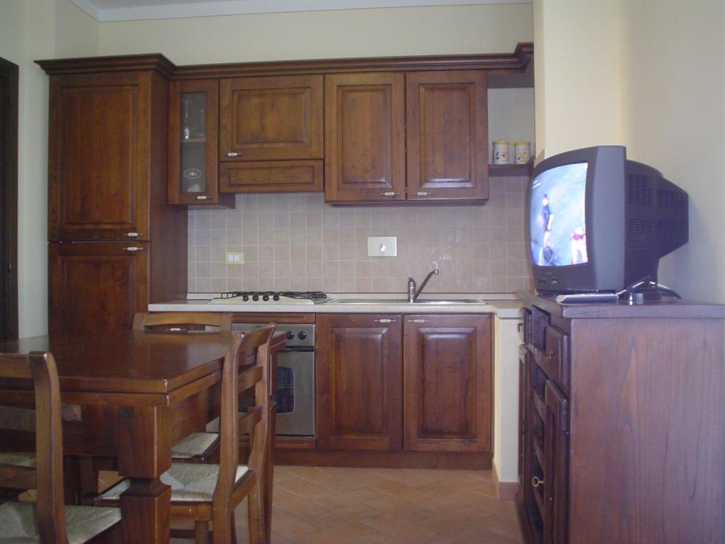 Kuchnia lub aneks kuchenny w obiekcie Agriturismo Gabellette