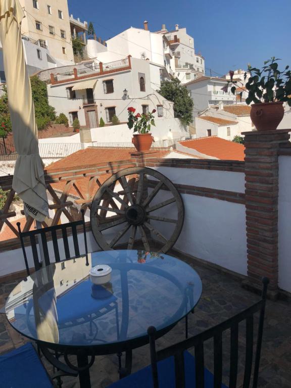 Balkón nebo terasa v ubytování Hotel Posada del Bandolero