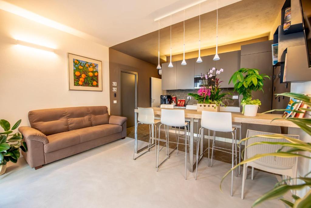 Posezení v ubytování Casa Ercoli B&B