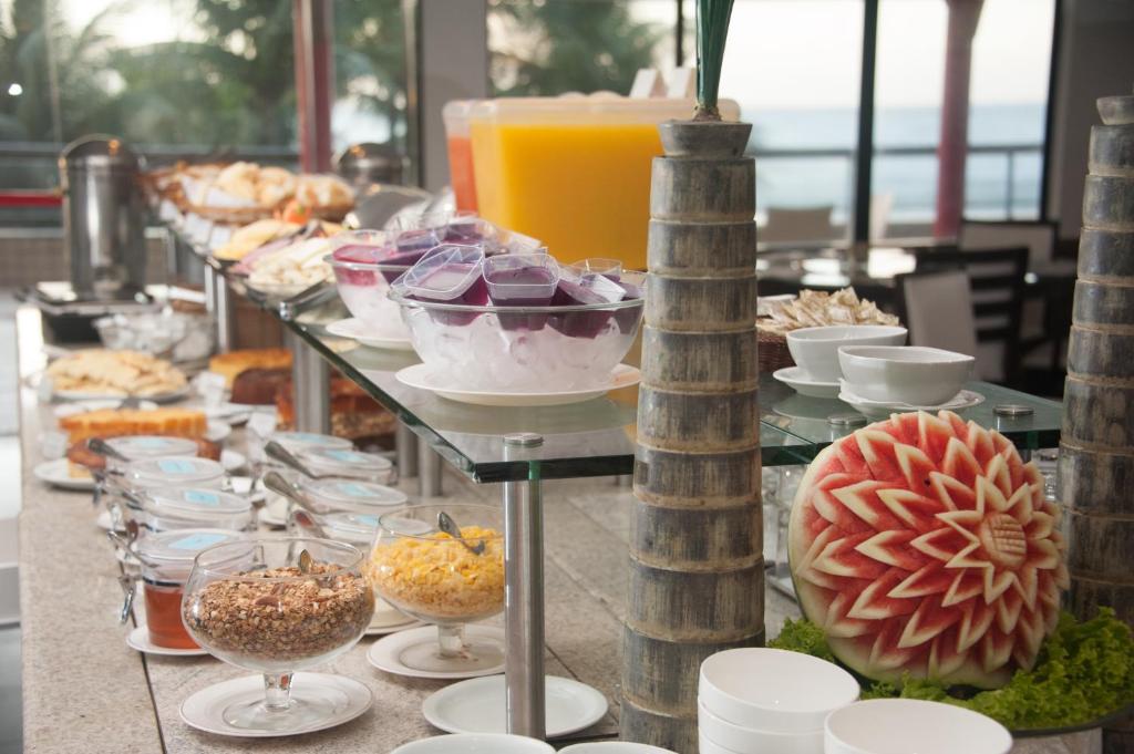 Comida no hotel ou em algum lugar perto