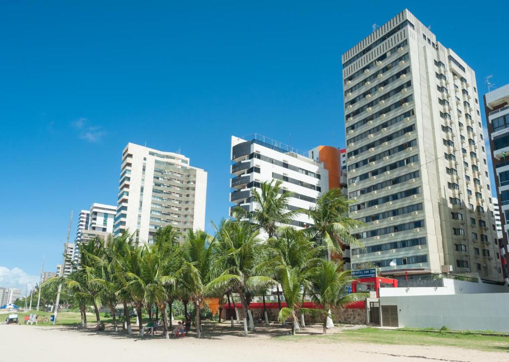 O edifício em que o hotel se localiza