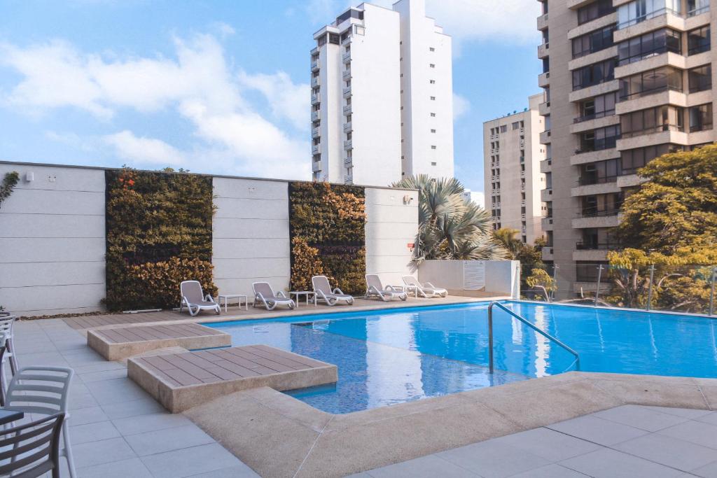 A piscina localizada em Hotel Barranquilla Plaza ou nos arredores