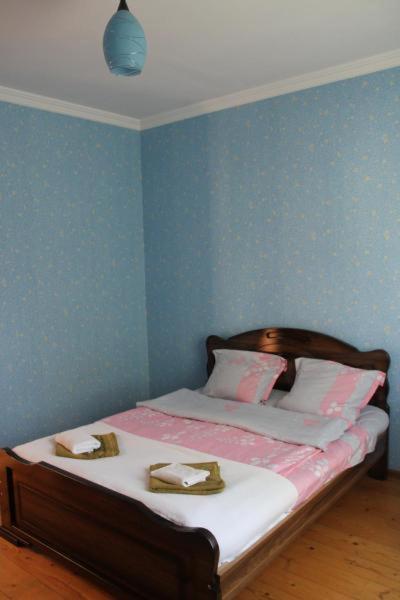 Postel nebo postele na pokoji v ubytování Beautiful Georgia Guesthouse