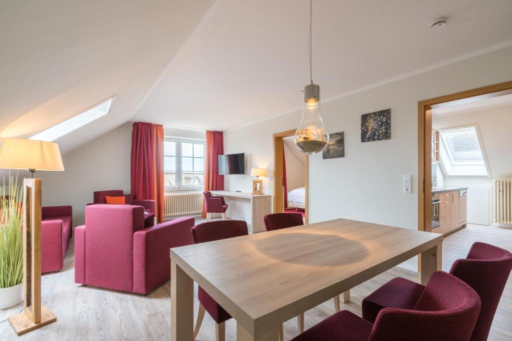 Posezení v ubytování Hotel Garni Kölfhamm
