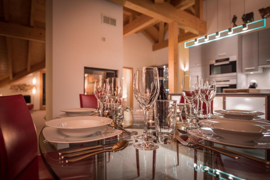 Köök või kööginurk majutusasutuses Chalet Fortuna 4 Penthouse