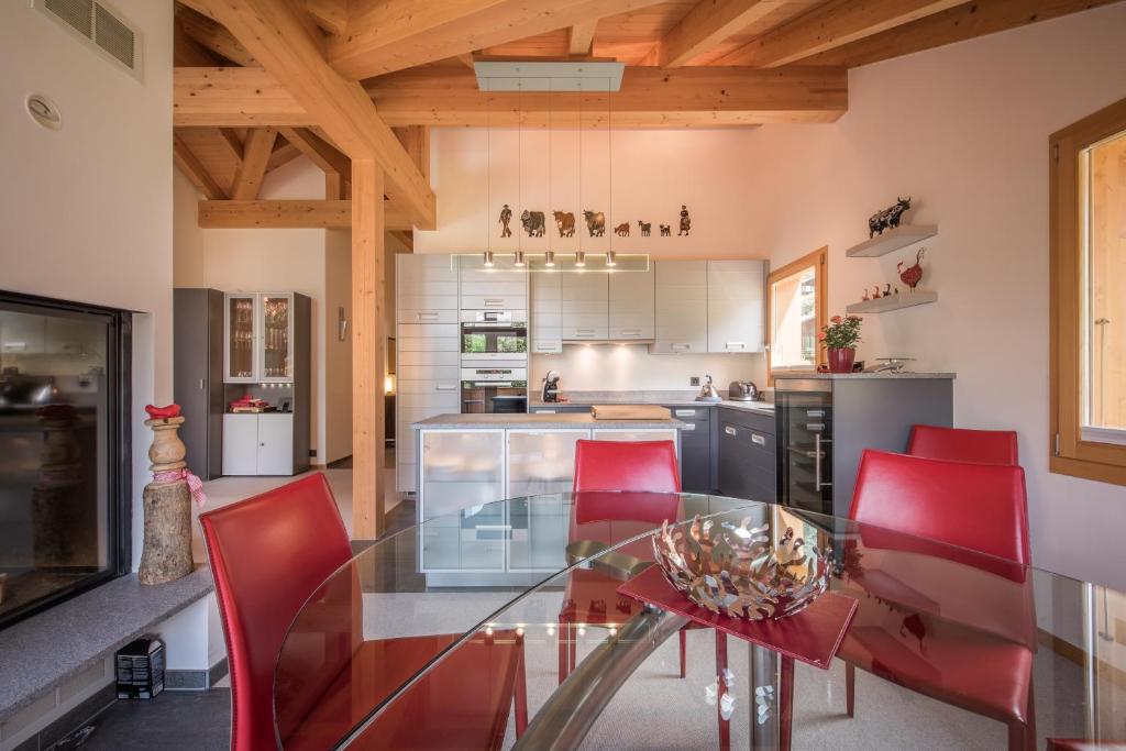 Köök või kööginurk majutusasutuses Chalet Fortuna 4 Penthouse