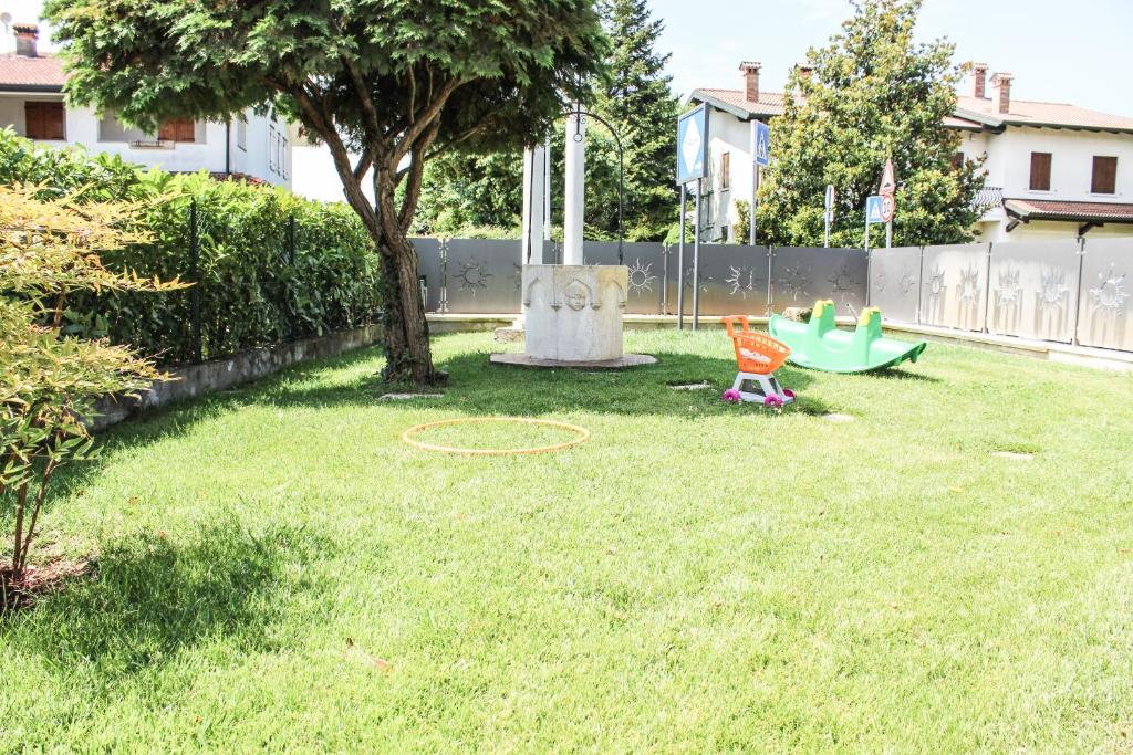 Vonkajšia záhrada v ubytovaní B&B al Doremi