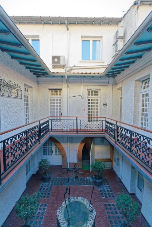 Svalir eða verönd á Hostel20 Toulouse Wilson