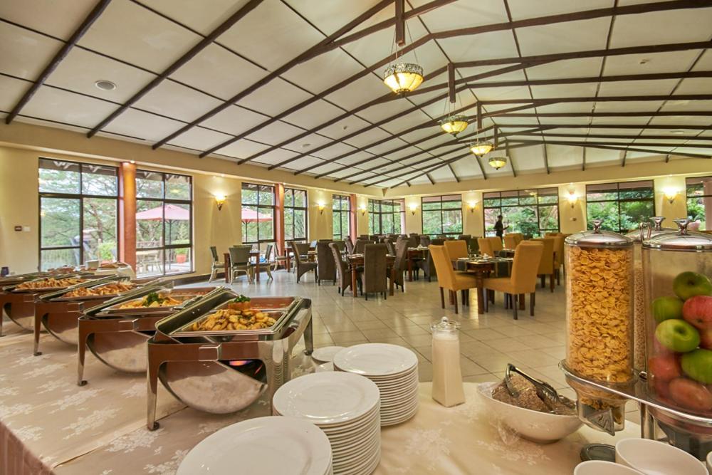 Restaurace v ubytování Sagana Getaway Resort