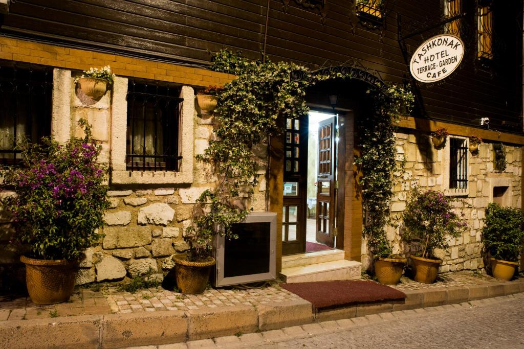 Budova, kde se aparthotel nachází