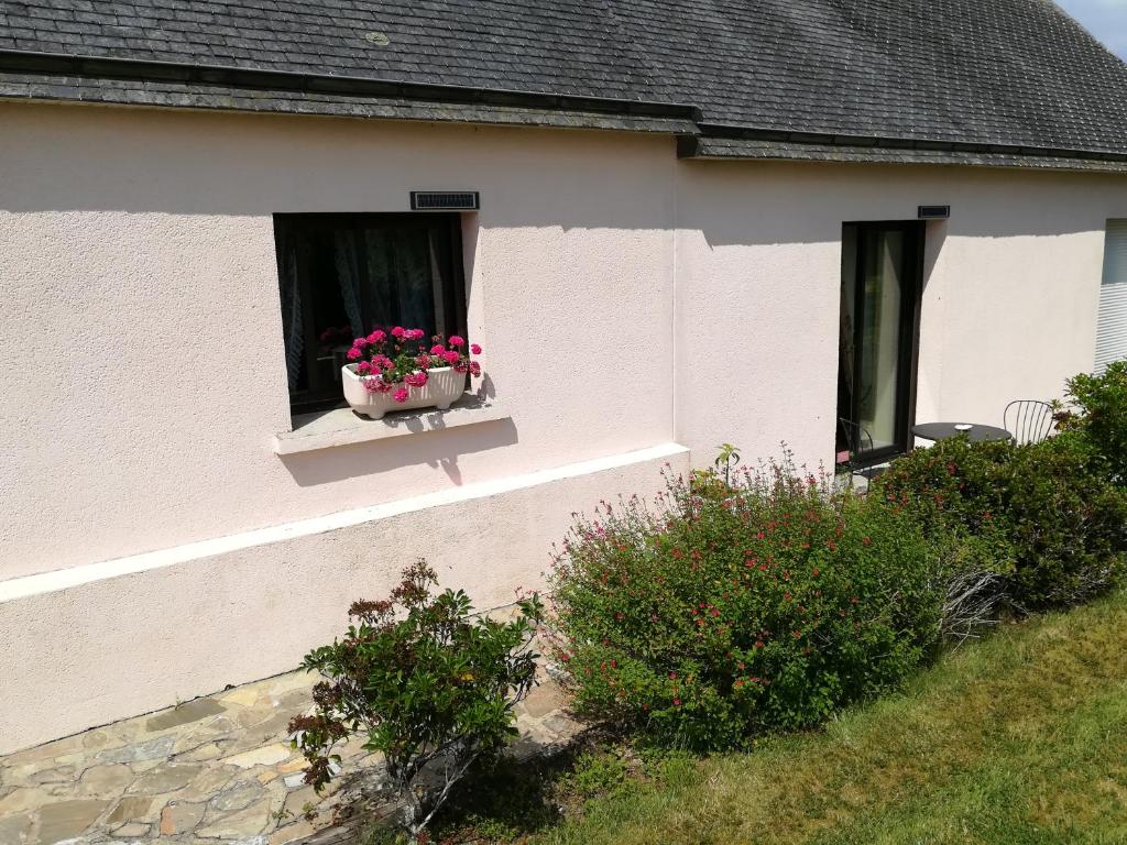 Chez Herveline Le Fer - Chambres et table d'hôtes - Tweepersoonskamer Met Uitzicht Op De Tuin