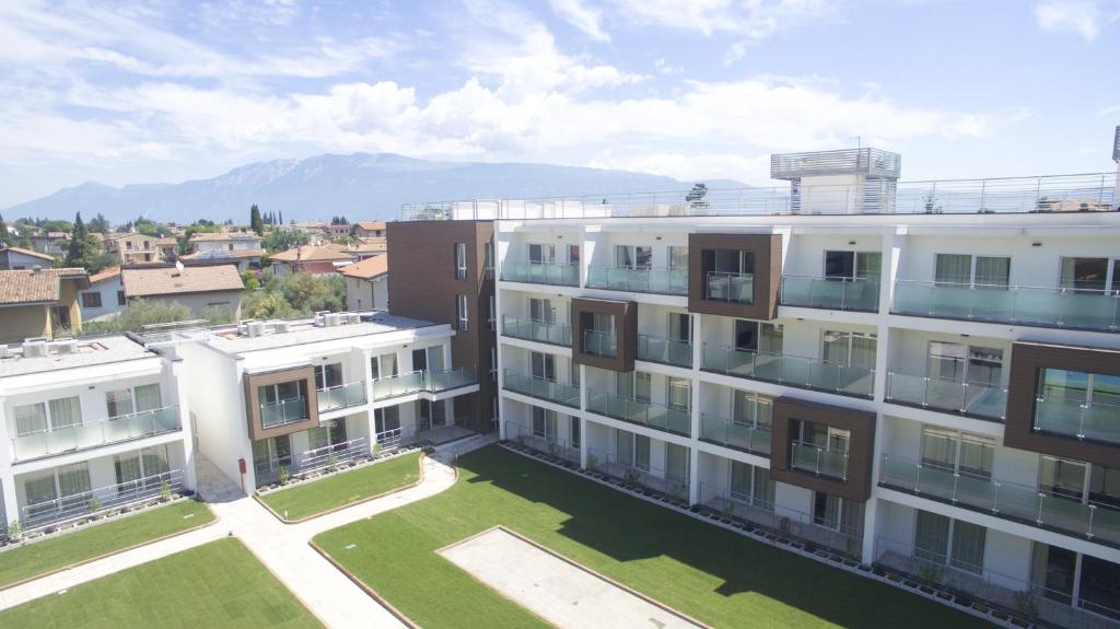 Výhľad na hory alebo výhľad na hory priamo z apartmánového hotela