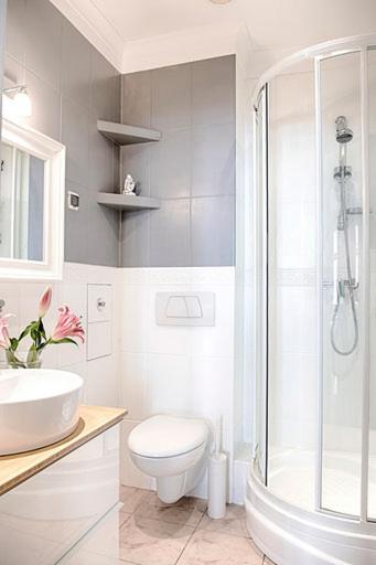 Kúpeľňa v ubytovaní Apartament Kopernika 25
