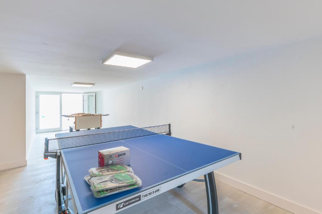 Stolní tenis v ubytování Villa Luna nebo okolí