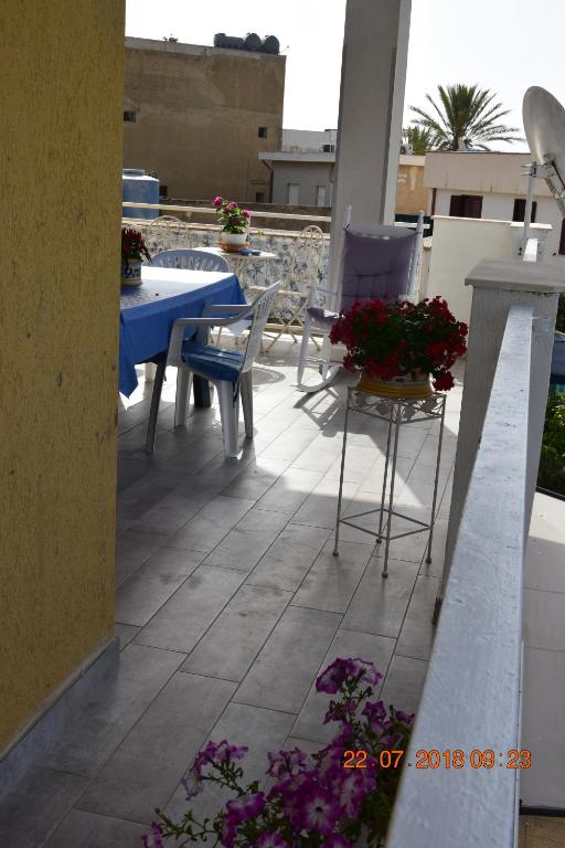 Balkón nebo terasa v ubytování A mmari semu - Scala dei Turchi