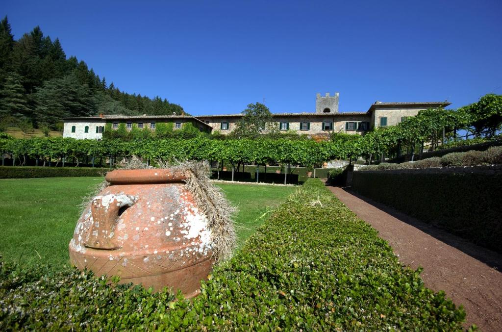 Zahrada ubytování Badia a Coltibuono Wine Resort