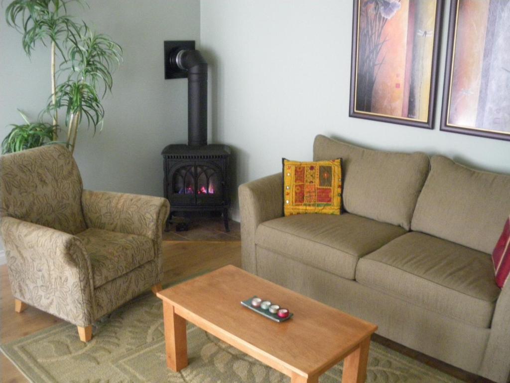 Posezení v ubytování Nestledown B&B