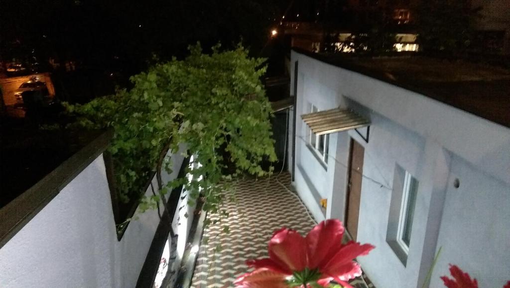 Balkón nebo terasa v ubytování Hotel New Avlabari