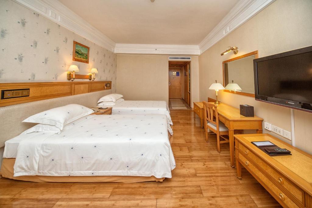 TV a/nebo společenská místnost v ubytování Hotel Silverland