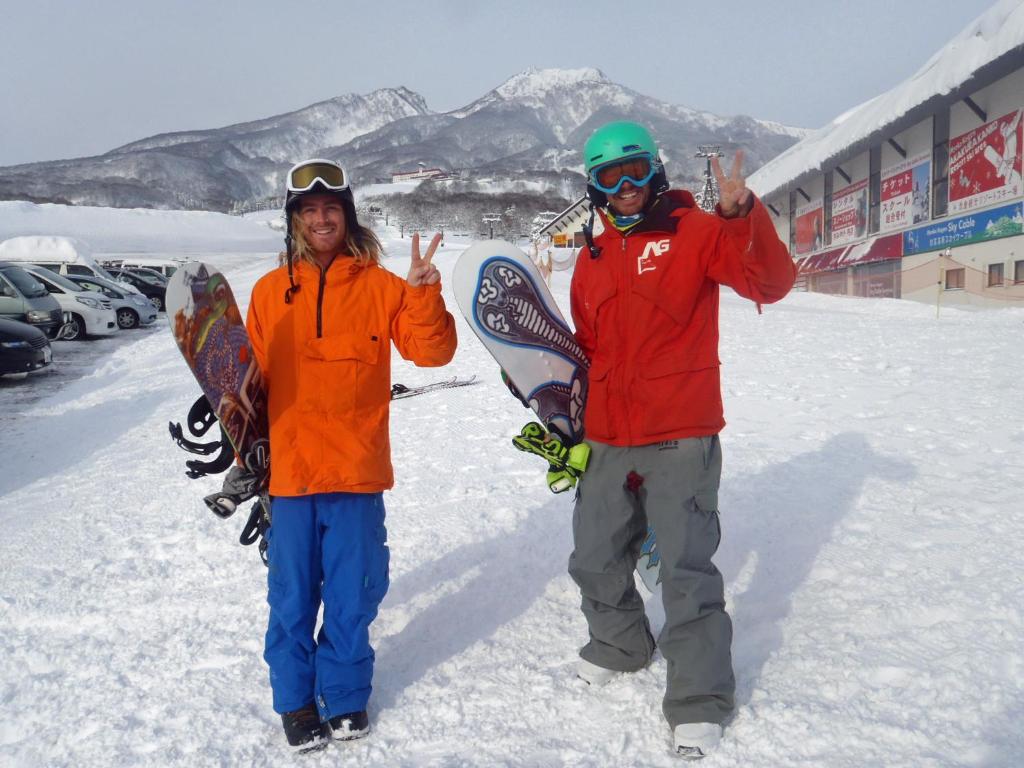 Mont Cervin Myoko v zimě