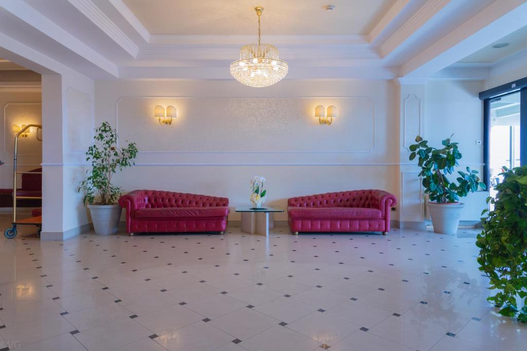 Posezení v ubytování Hotel Executive La Fiorita