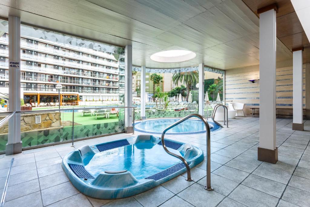 Balkón nebo terasa v ubytování Hotel Anabel