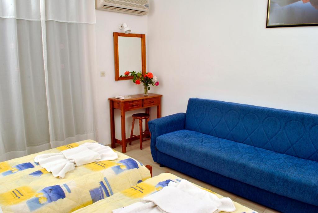 Letto o letti in una camera di Villa Phoenix