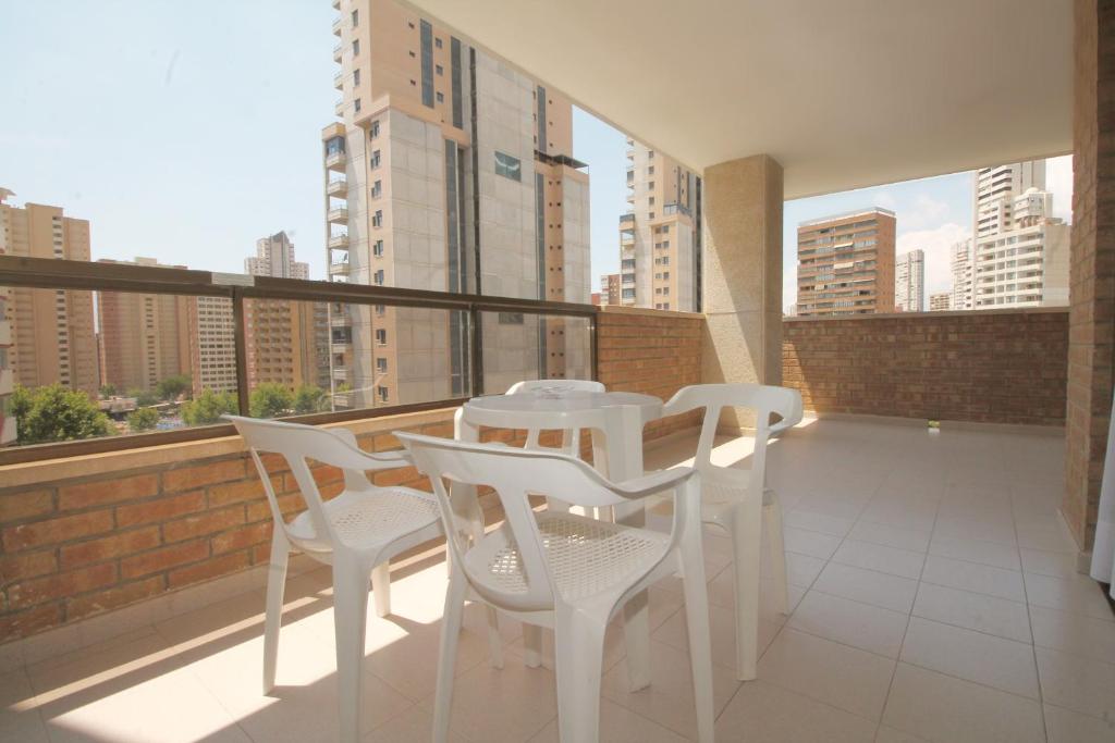 Balkón alebo terasa v ubytovaní Apartamentos Vistamar