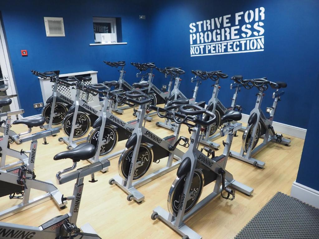 Fitness centrum a/nebo fitness zařízení v ubytování Tullamore Court Hotel