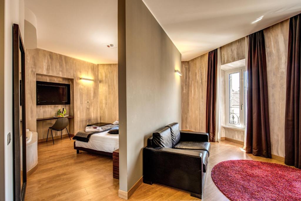 TV a/nebo společenská místnost v ubytování Trevi Collection Hotel - Gruppo Trevi Hotels
