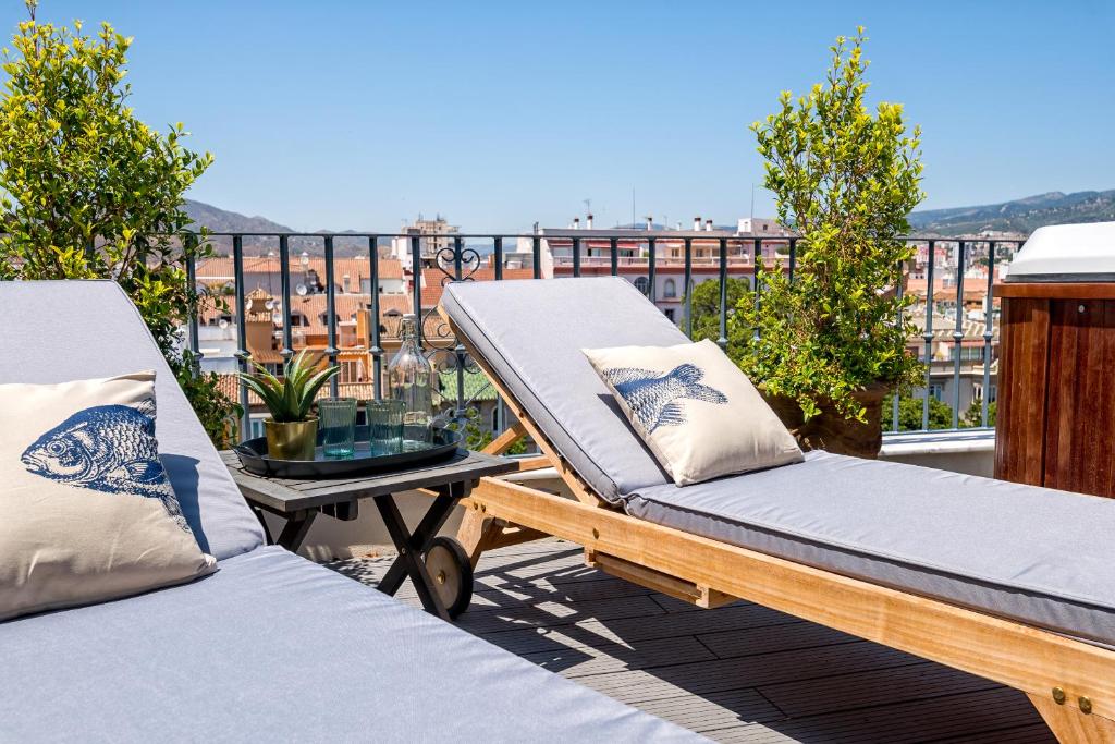 Balkón alebo terasa v ubytovaní iloftmalaga Deluxe Alameda Principal