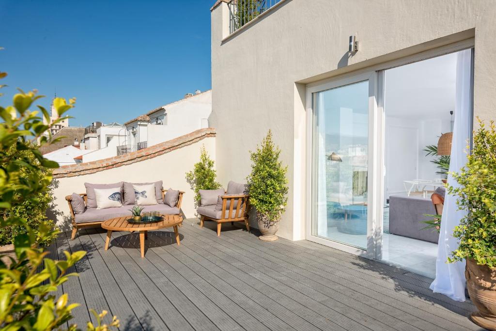 Balkón alebo terasa v ubytovaní iloftmalaga Deluxe Alameda Principal