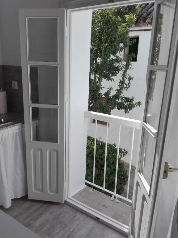 Balkón alebo terasa v ubytovaní Casa Patio Paraíso