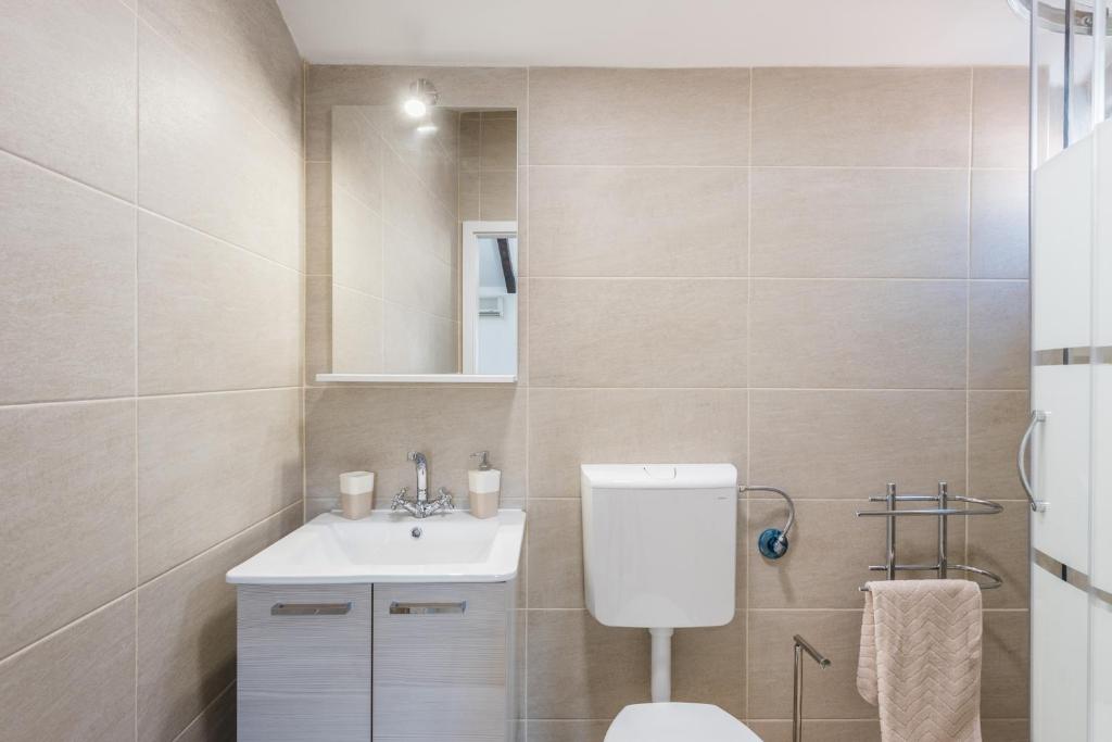 Kúpeľňa v ubytovaní Sugar Suite,Self Check In,Split City Center!!