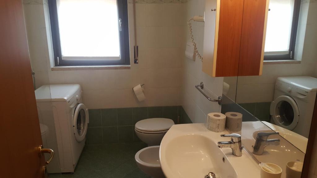 Kúpeľňa v ubytovaní Residenza Teodolinda