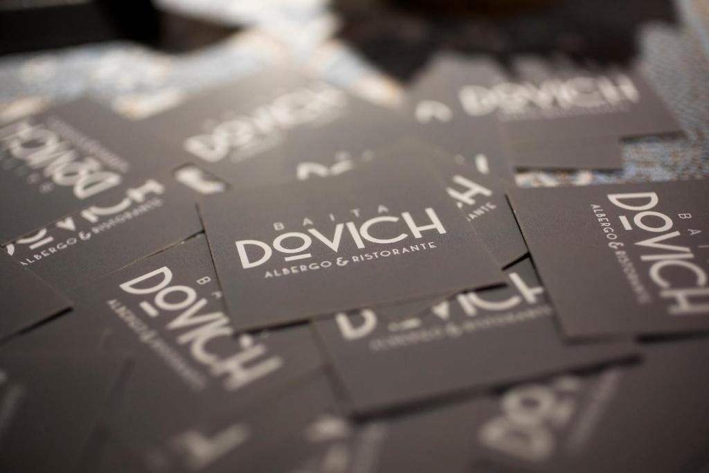 Certifikát, hodnocení, plakát nebo jiný dokument vystavený v ubytování Hotel & Ristorante Baita Dovich