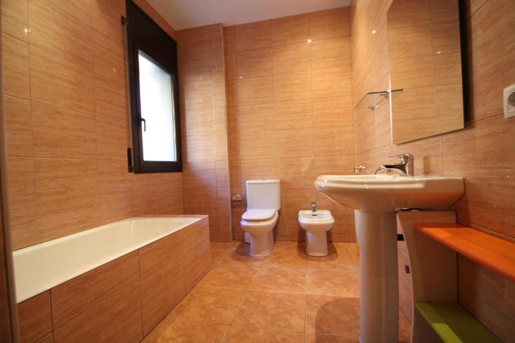 Koupelna v ubytování Pont de Toneta 6,1 Atico Duplex, Ransol, Zona Grandvalira