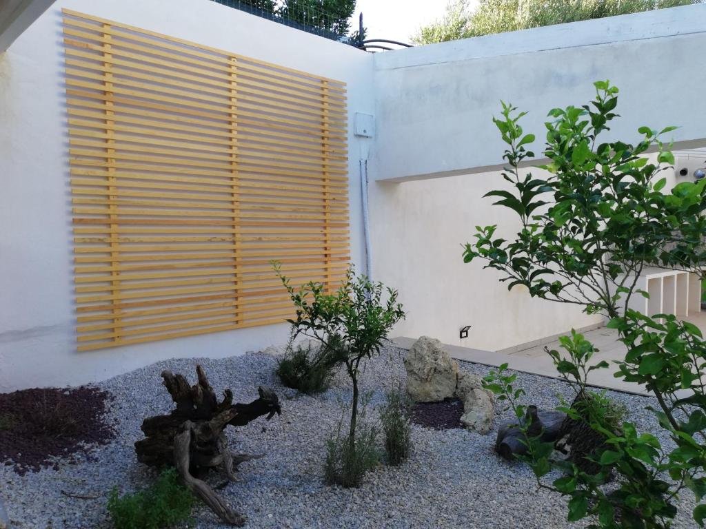 Zahrada ubytování B&B Villa Kairos