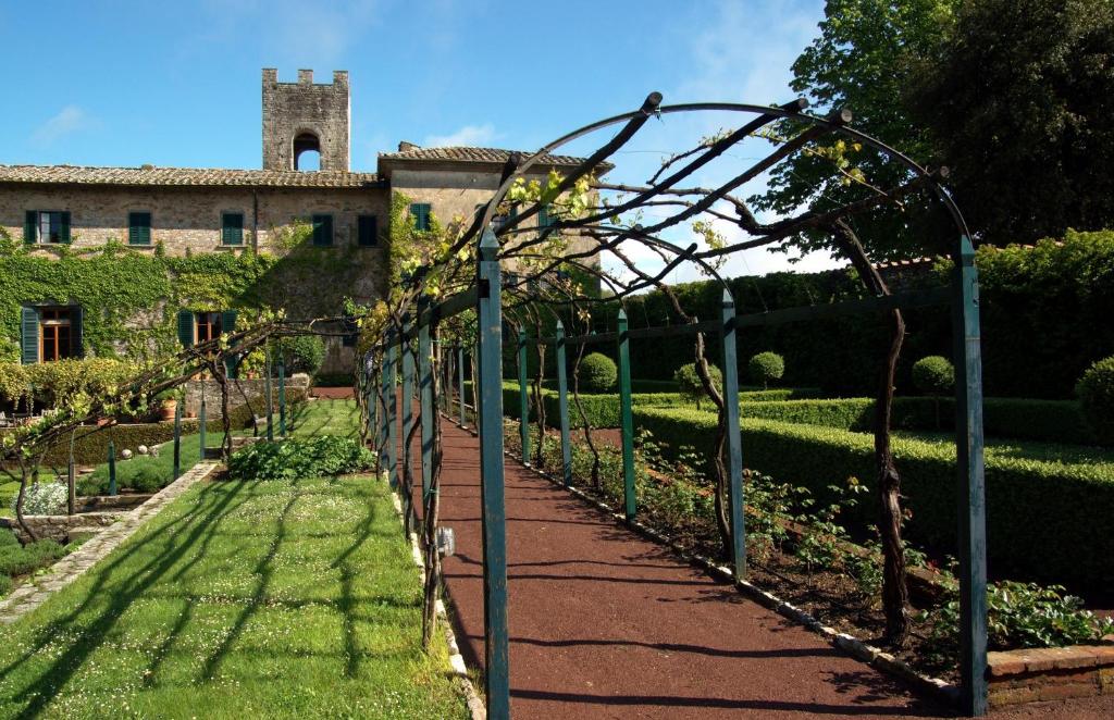Zahrada ubytování Badia a Coltibuono Wine Resort